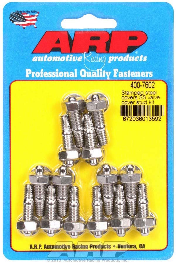 [ARP400-7602] ARP - S/S Valve Cover Stud Kit 6pt. (14)