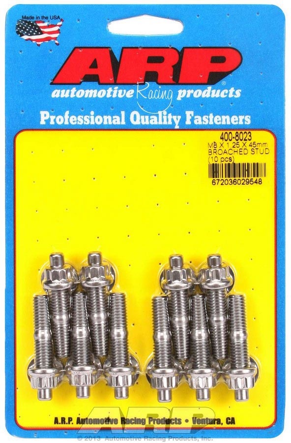 [ARP400-8023] ARP - S/S Stud Kit - (10) M8 x 1.25in x 45mm