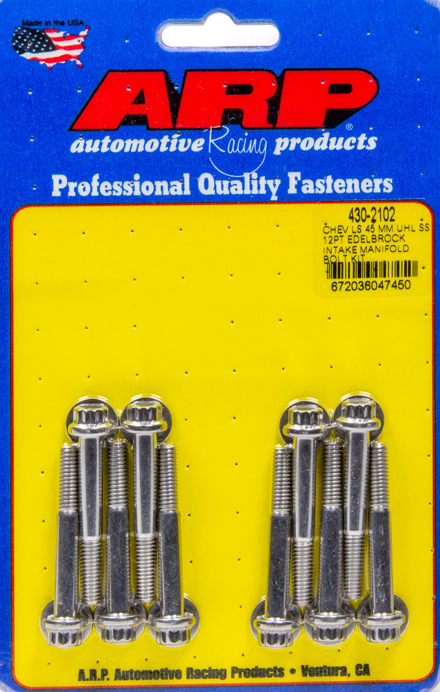 [ARP430-2102] Arp - Intake Manifold Bolt Kit Gm Ls W/Edelbrock Intake