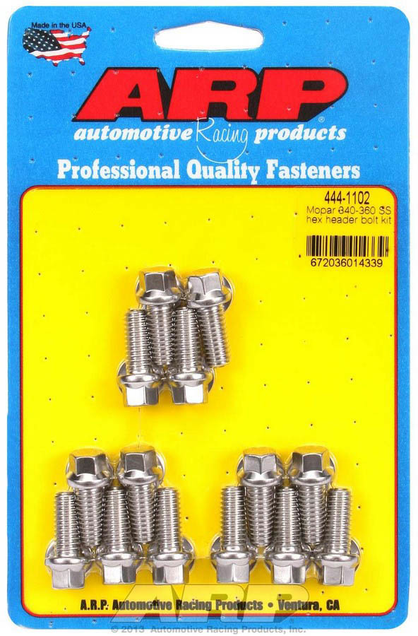 [ARP444-1102] ARP - S/S Header Bolt Kit - 5/16 x .750 UHL (14)