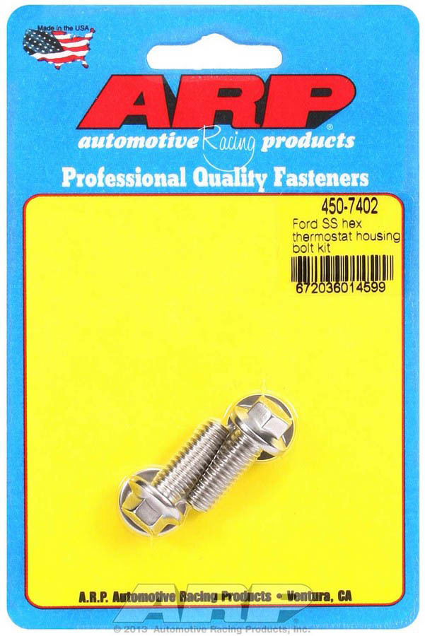 [ARP450-7402] ARP - S/S Thermostat Housing Bolt Kit 6pt.
