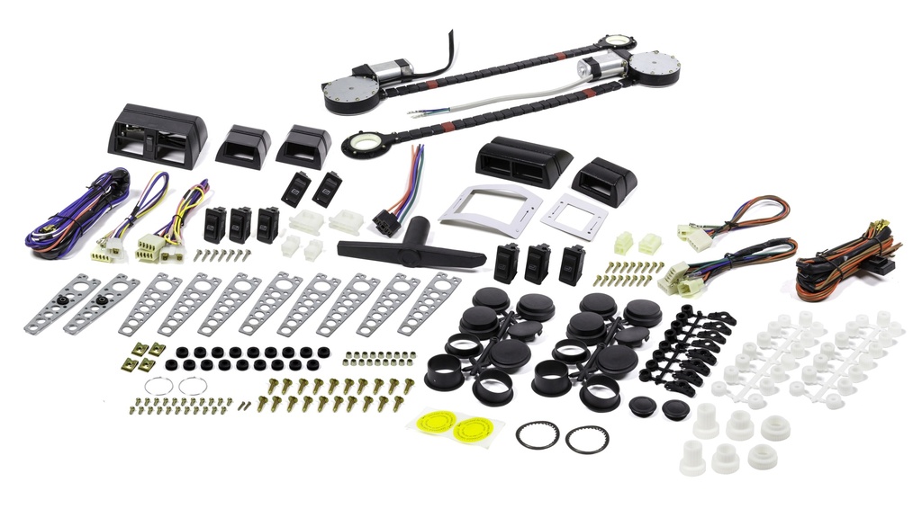[AULAUTPW4650] Auto-Loc - Deluxe 2 Door Power Window Kit