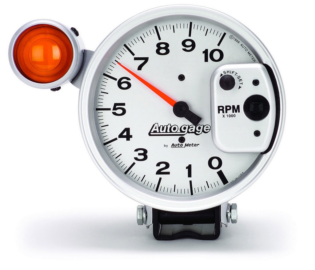 [ATM233911] Autometer - 5in Auto Gauge Tach -10K Silver Face