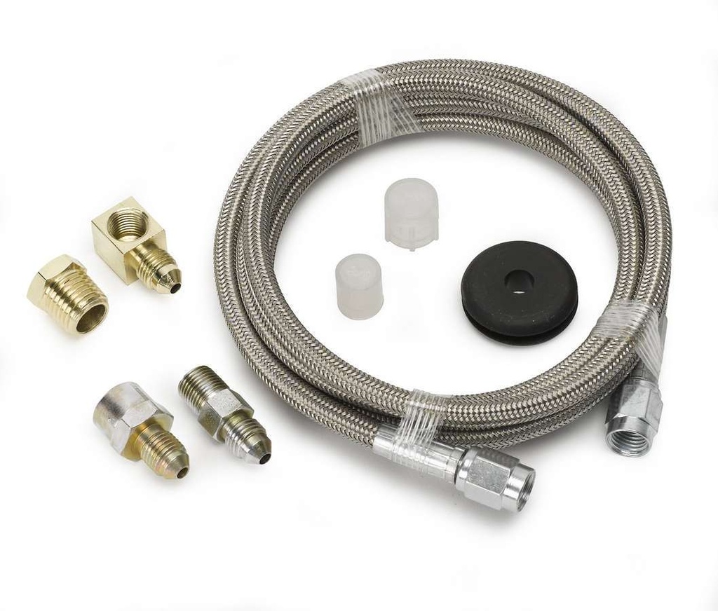 [ATM3236] Autometer - #3 Stainless Gauge Line Kit 6'
