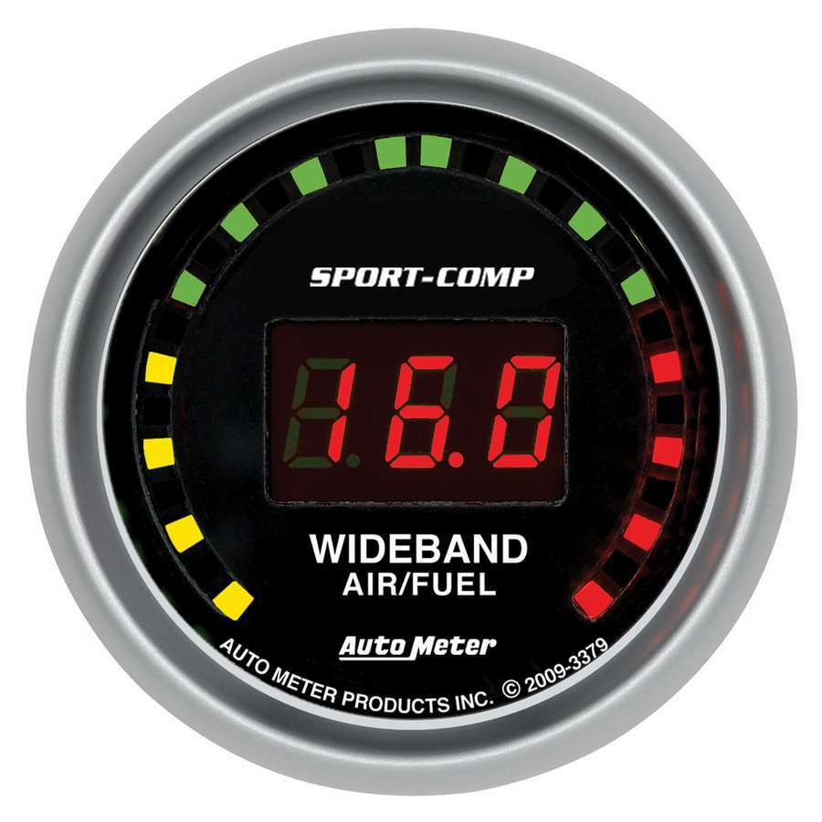 [ATM3379] Autometer - 2-1/16 S/C Wide Band Street Air/Fuel Gauge