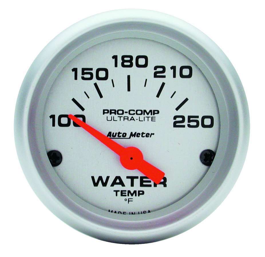 [ATM4337] Autometer - 2-1/16in U/L Water Temp Gauge 100-250