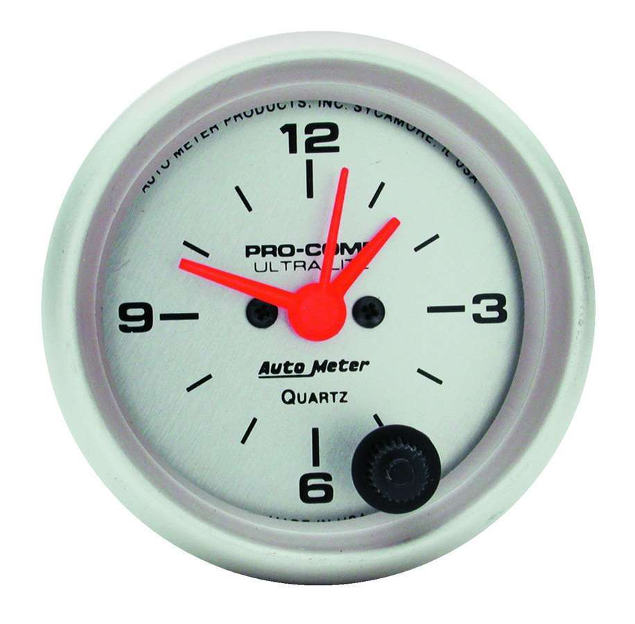 [ATM4385] Autometer - 2-1/16in Ultra-Lite Clock