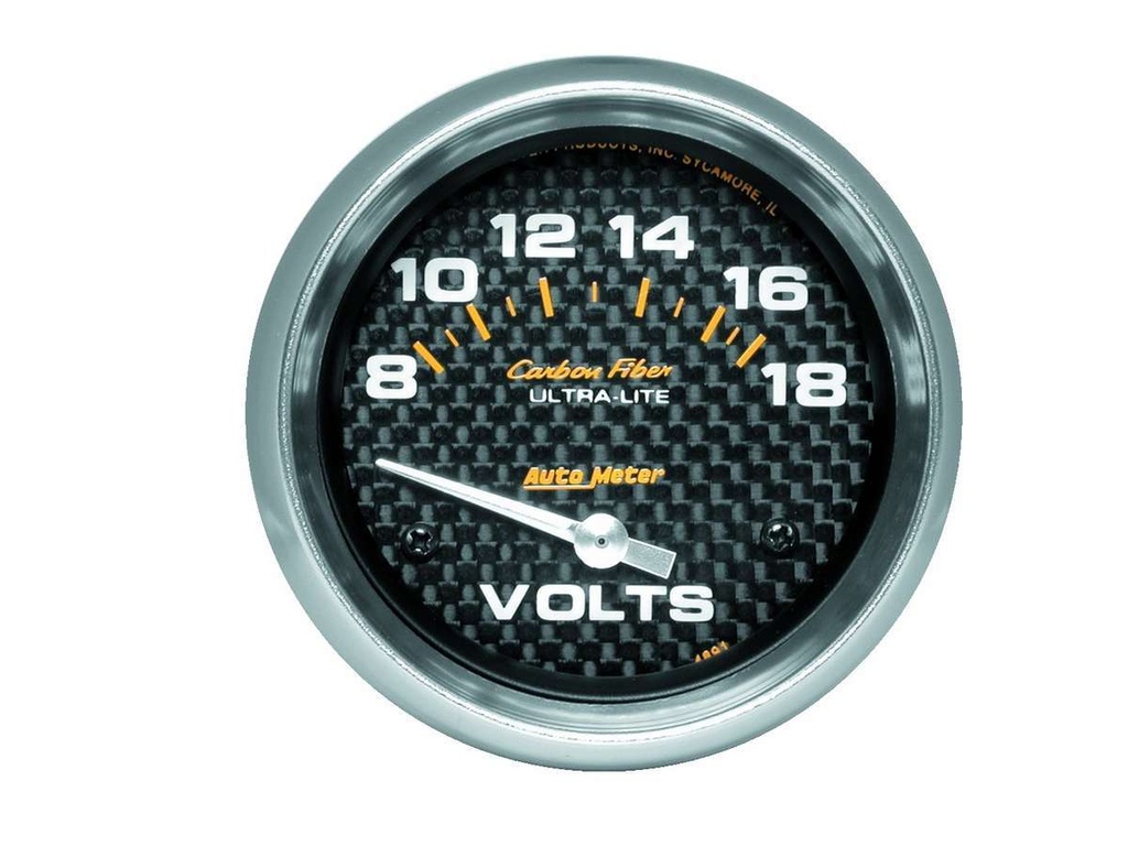 [ATM4891] Autometer - C/F 2-5/8in Voltmeter 8-18 Volts
