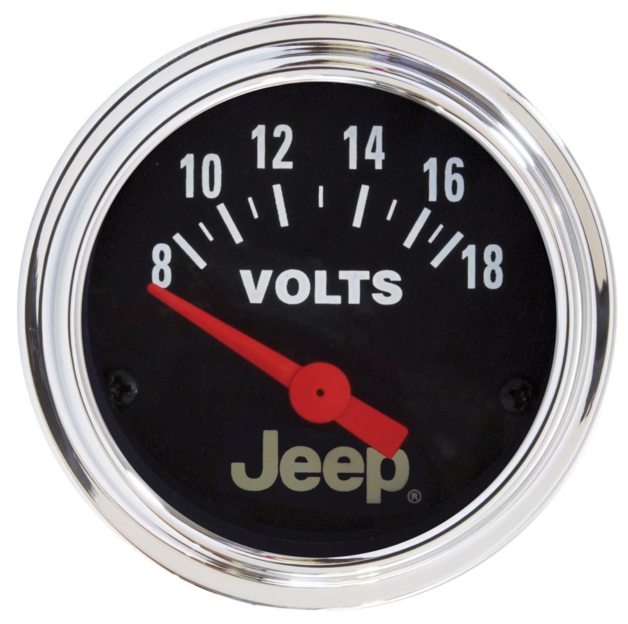 [ATM880242] Autometer - 2-1/16 Voltmeter Gauge - Jeep Series