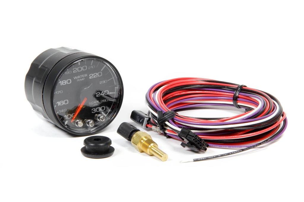 [ATMP346328] Autometer - Spek-Pro 2-1/6 Water Temp Gauge w/Peak Memory
