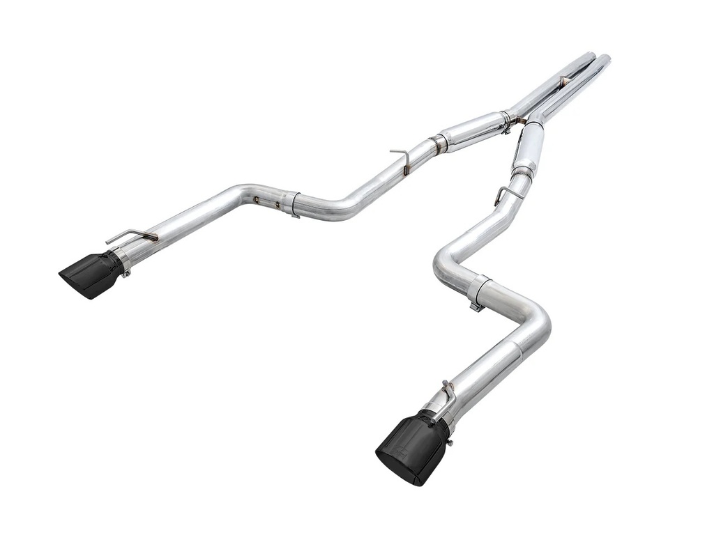 [AWE3015-33126] Awe Tuning - 15+ Charger 6.4 6.2 Exh Dual Outlet Black Tips