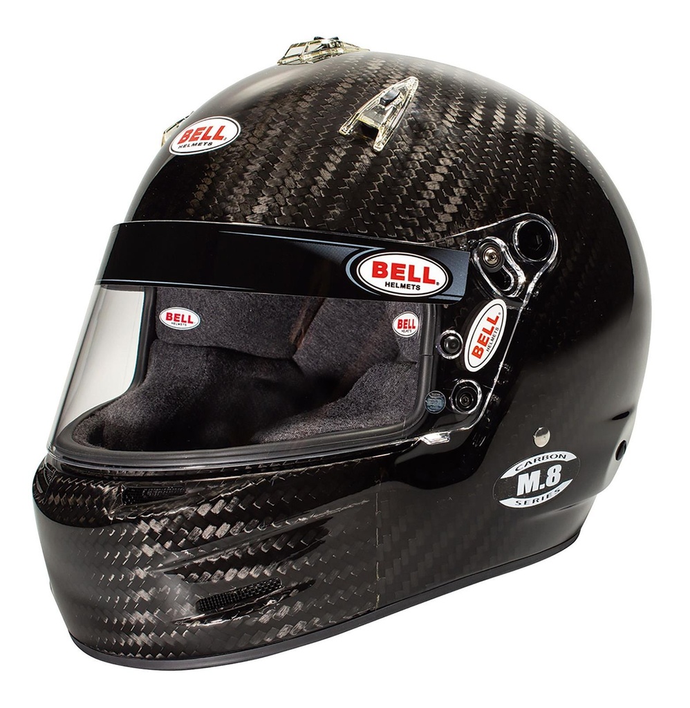 [BEL1208A04] Bell Helmets - Helmet M8 7-3/8 / 59 Carbon SA2020/FIA8859