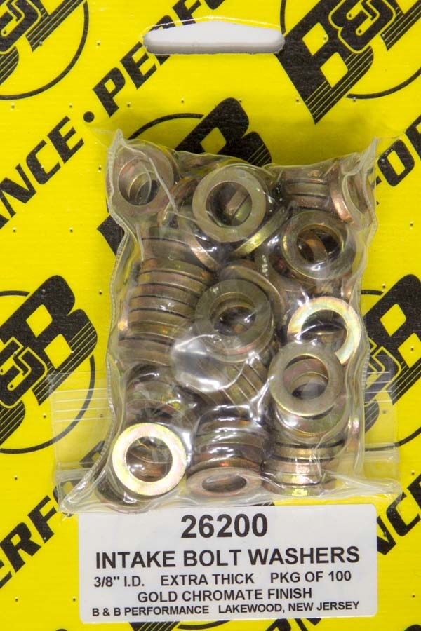 [BBP26200] B And B Performance Products - H/T Special Washers - 3/8In .625In Od (100)