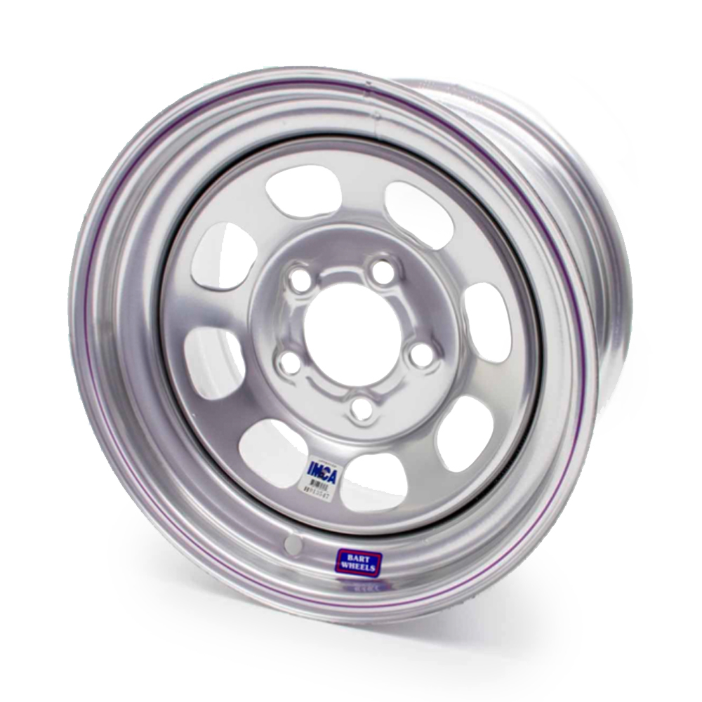 [CLE533-58344] Bart Wheels - 15x8 5-4x3/4 4in Bs Silver Painted
