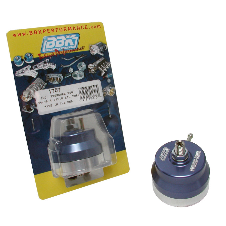 [BBK1707] BBK Performance - Billet Adjustable Fuel Reg. - 94-98 4.6/5.0L