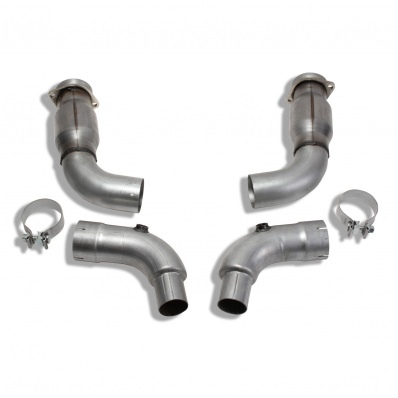 [BBK1816] BBK Performance - High Flow Mid Pipe W/Cats 15-16 Mustang GT