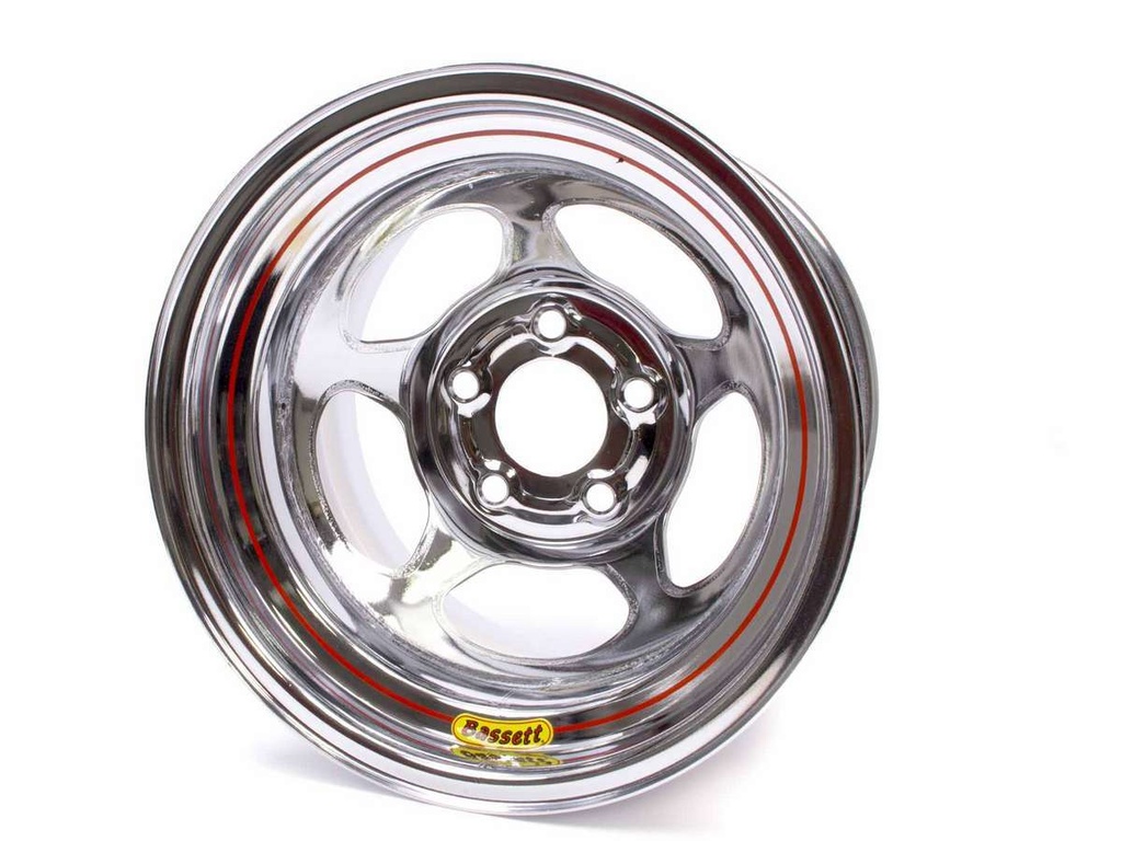 [BAS50L555C] Bassett - 15x10 Chrome Inertia 5x5 5-1/2in Bs