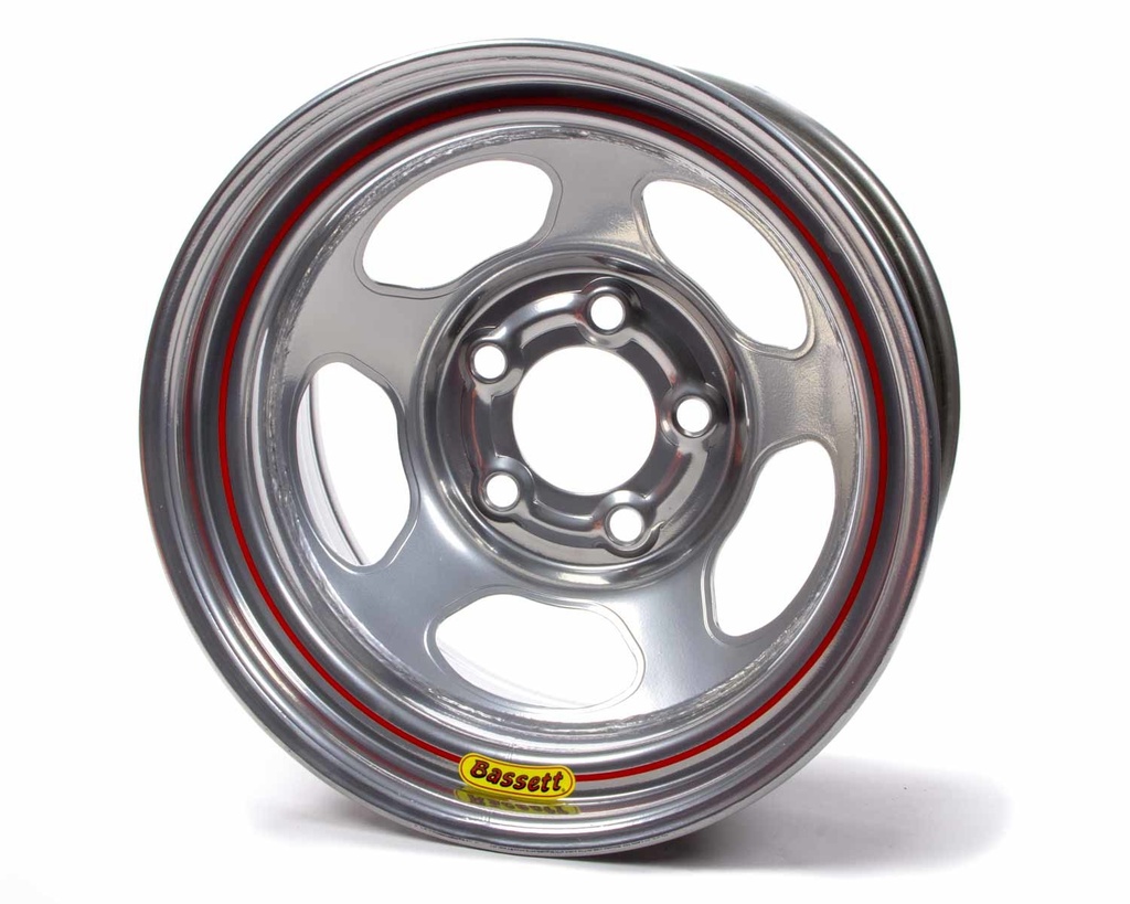 [BAS58R52E] Bassett - 15x8 5x5 Silver Inertia Armor Edge