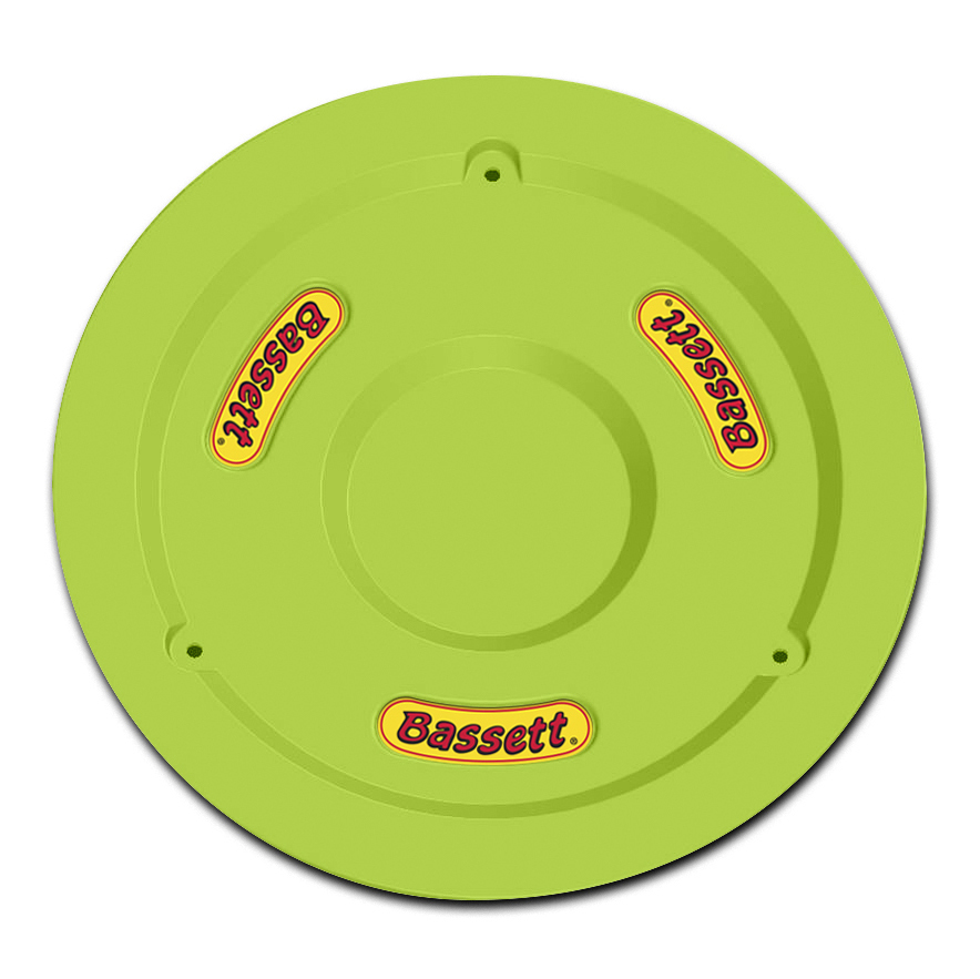 [BAS5PLG-FLOYEL] Bassett - Wheel Cover 15in Yellow Fluorescent