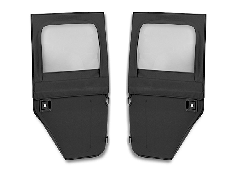 [BES51751-17] Bestop - Full 2-Piece Fabric Door Jeep 18-20 Wrangler JL