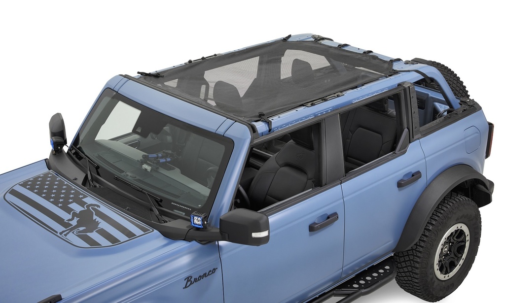 [BES52423-11] Bestop - Ford Bronco Safari Access Bimini Mesh
