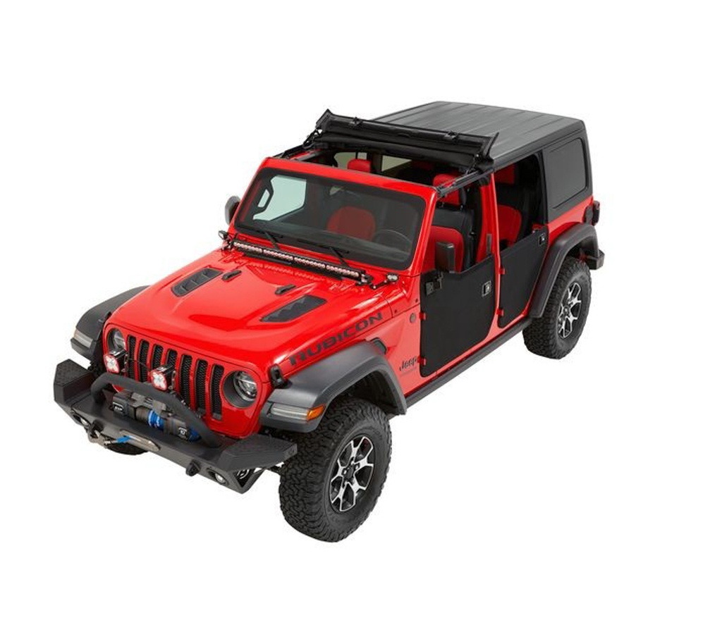 [BES52454-35] Bestop - Sunrider Hardtop For 2018 Jeep Wrangler Black Diamond