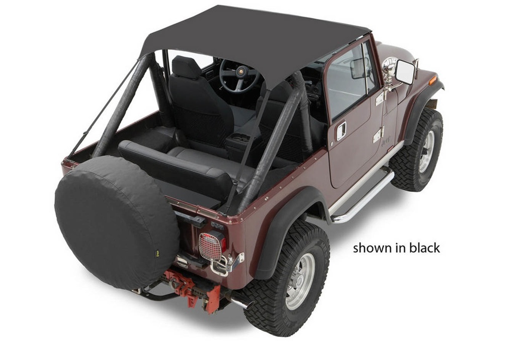 [BES52508-04] Bestop - 76-86 Jeep CJ7 Tan Traditional Bikini