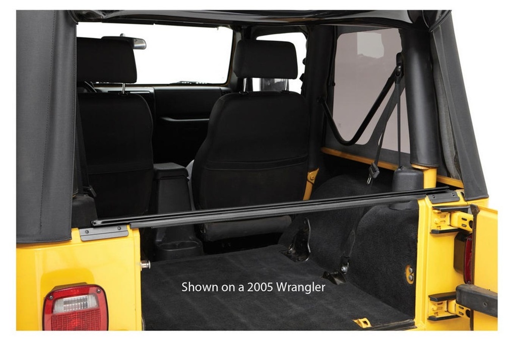 [BES52601-01] BESTOP - Black-Tailgate Bar Replacement