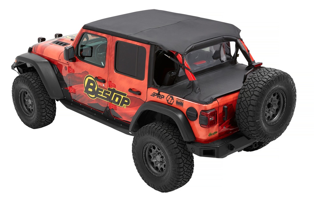 [BES52613-35] Bestop - 24- Jeep Wrangler JL Header Safari Bikini