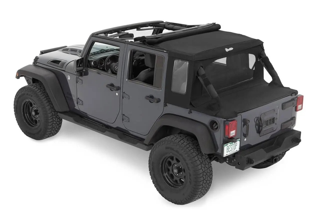[BES53900-35] Bestop - 07-18 Jeep Wrangler JK Halftop Soft Top