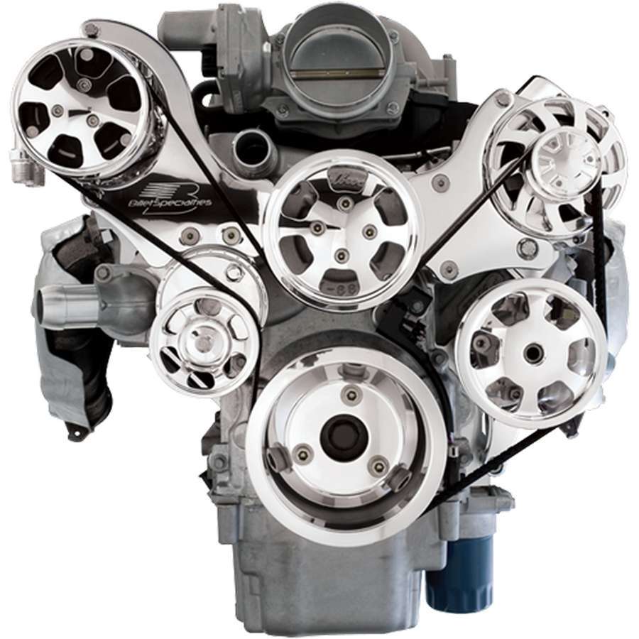 [BSP13450] BSP13450 - Ls1/2/3/6 Tru Trac Pulley System Polished