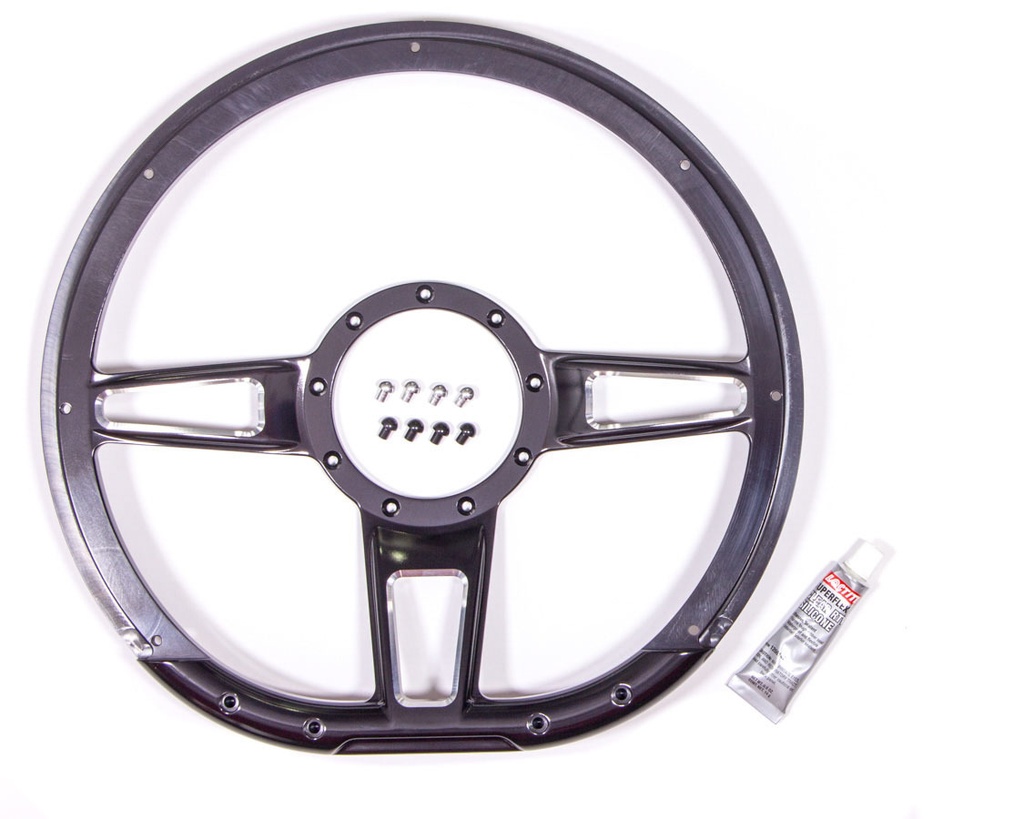 [BSPBC29409] Bsp - Steering Wheel Formula D-Shaped 14In Contrast