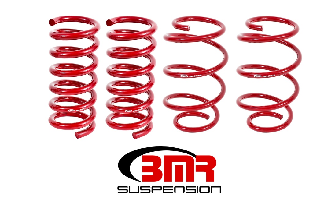 [BMRSP080R] Bmr Suspension - 15-20 Mustang Lowering Springs Kit Performance