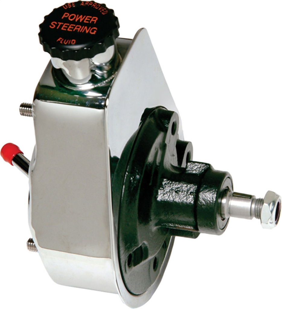 [BRG800311] Borgeson - Rebuilt Saginaw Power Steering Pump Chrome