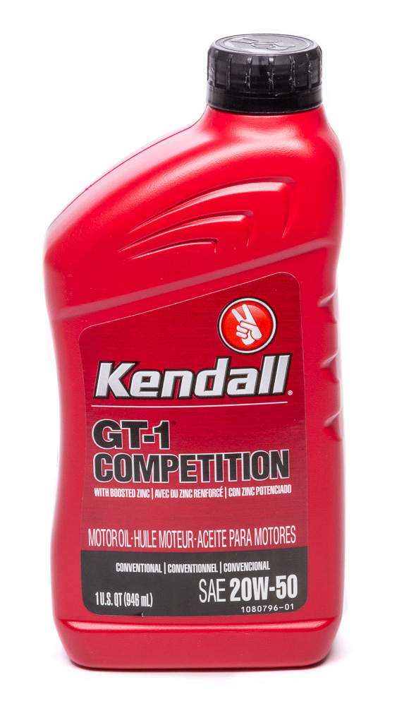 [KEN1081174] Kendall Oil - Kendall 20w50 GT-1 High Performance Oil 1qt