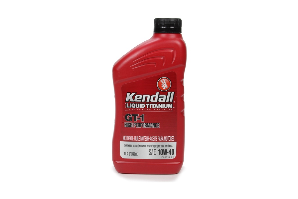 [KEN1081200] Kendall Oil - Kendall 10w40 Oil GT-1 1Qt. Syn Blend