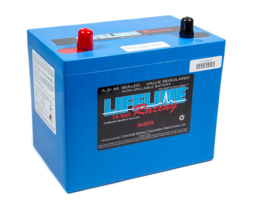 [LFBLL-1640TB] Lifeline Battery - 16 Volt 2 Post Battery