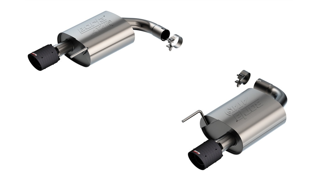 [BOR11984CFBA] Borla - 24- Mustang 5.0L Axle Back Exhaust