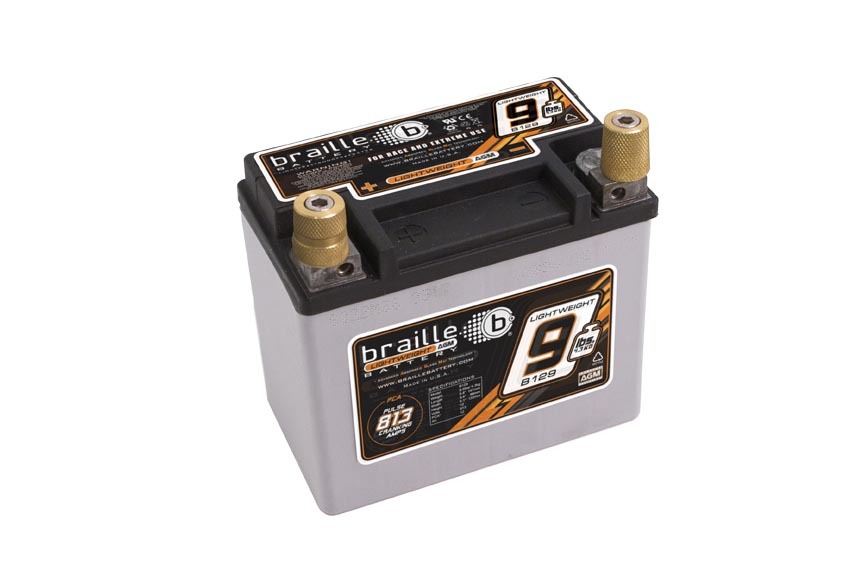 [BRBB129] Braille Auto Battery - Racing Battery 9.5Lbs 813 PCA