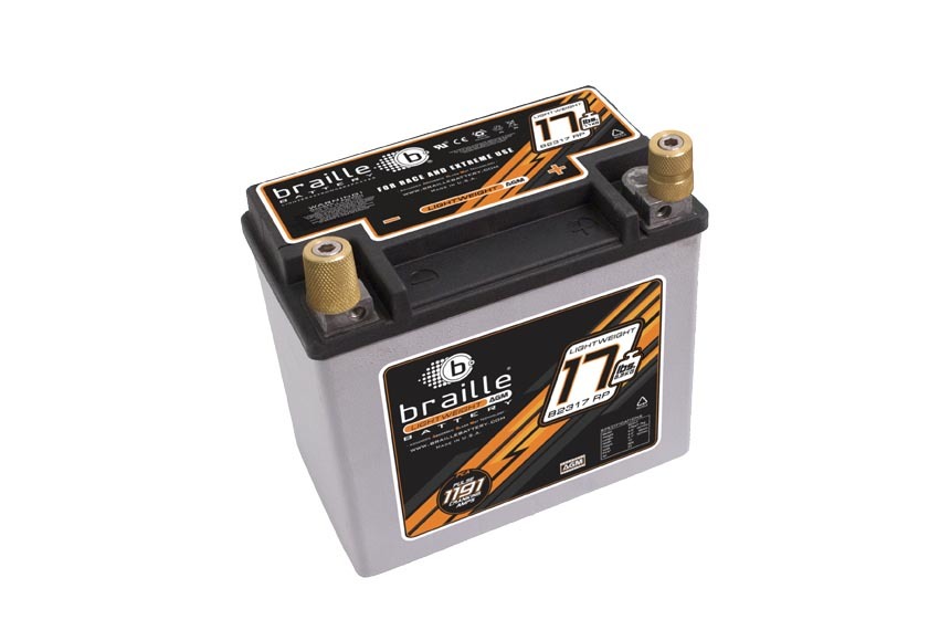 [BRBB2317RP] Braille Auto Battery - Racing Battery 17lbs 1191 PCA 6.8x4.0x6.1