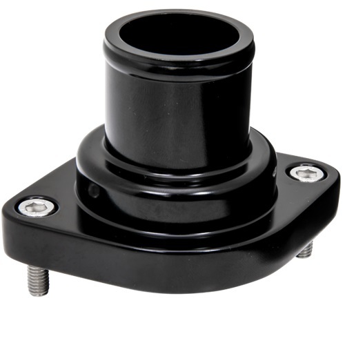 [BSPBLK90134] Billet Specialties - LS Thermostat Housing Straight Black