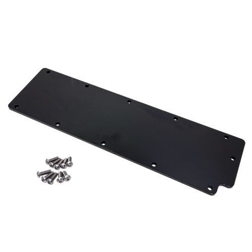 [BSPBLK95059] Billet Specialties - LS Plain Valley Cover Black