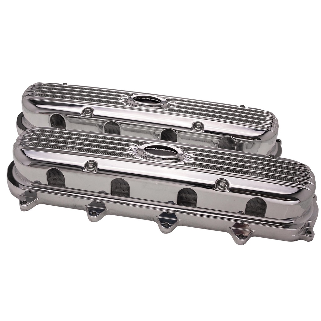 [BSPP95570] Billet Specialties - Valve Covers Gen V LT Ribbed Polished
