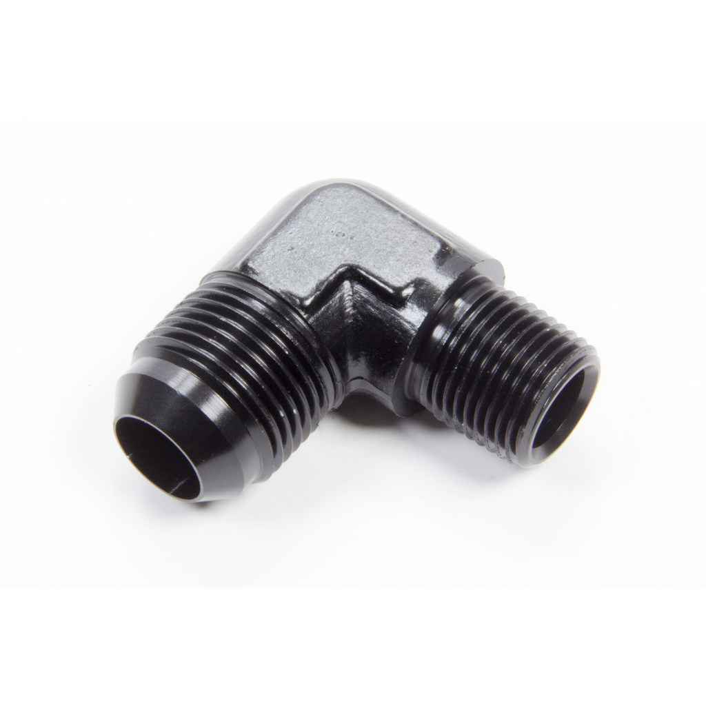 [AERFCM5017] Aeroquip - 90 Deg #12 To 1/2in Alum Adapter Black