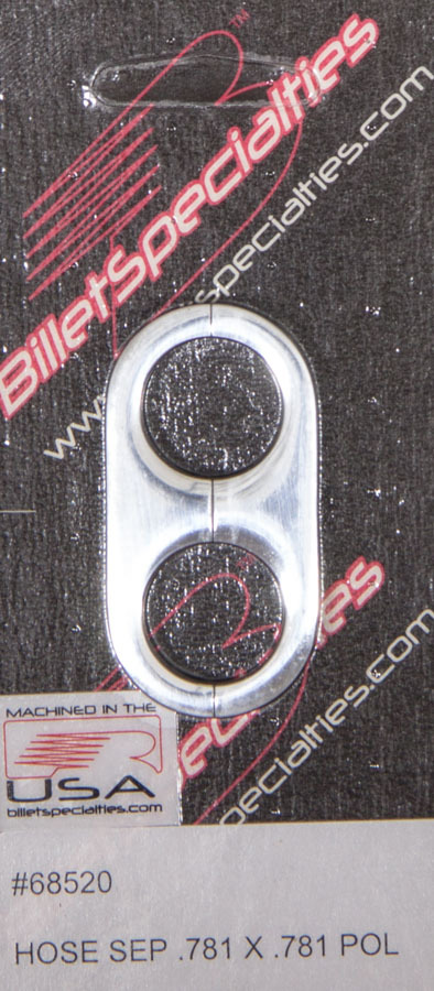 [BSP68520] Billet Specialties - Hose Separator .781x.781 - Polished