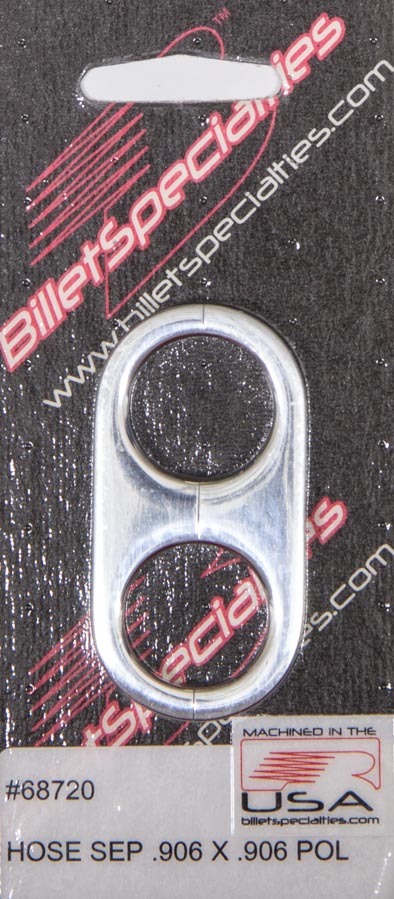 [BSP68720] Billet Specialties - Hose Separator .906x.906 - Polished