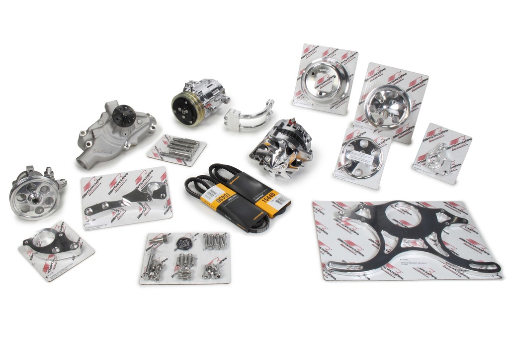 [BSPV3220] Billet Specialties - Sbc V-Trac Pulley Sys.