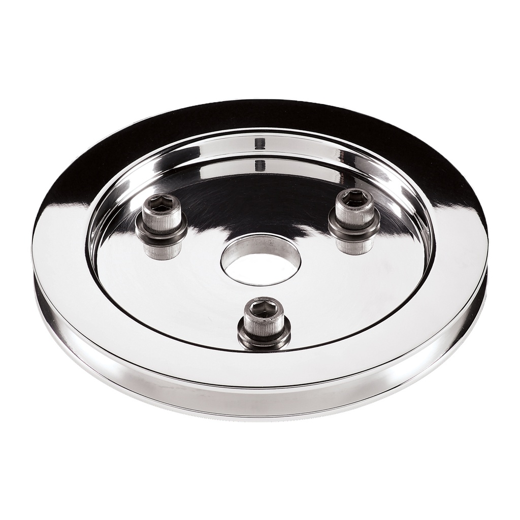 [BSP79210] Billet Specialties - Bbc 1 Grv Crank Pulley Lwp Polished