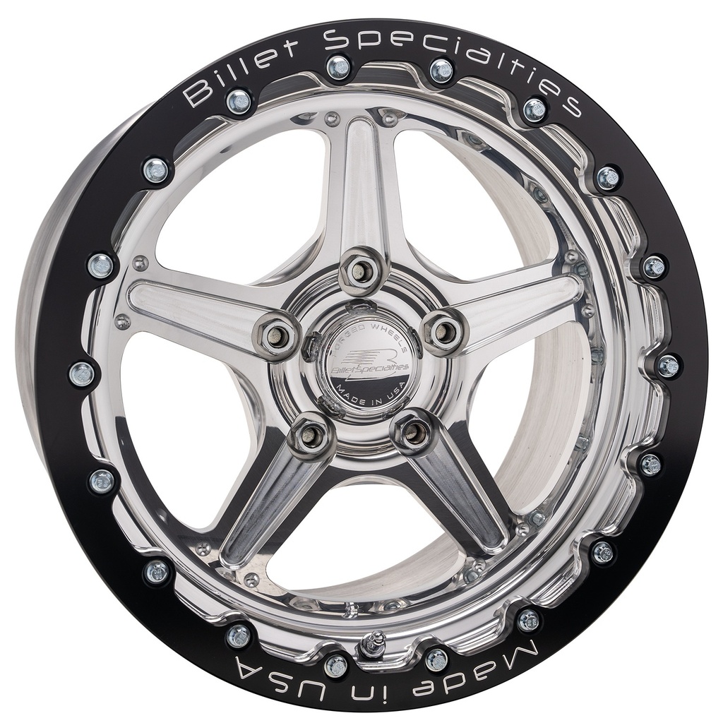 [BSPRSB23515L6165] Billet Specialties - Street Lite Wheel Polished 15x15 6.50in BS