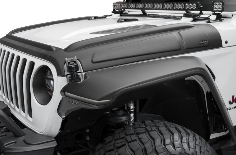 [BUS14131] Bushwacker - Trail Armor Hood Armor 18- Jeep Wrangler JL
